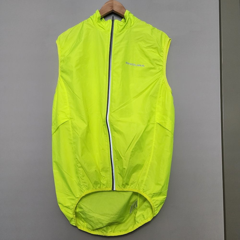 Endura Pakagilet Windproof Vest - Hi Vis size XL